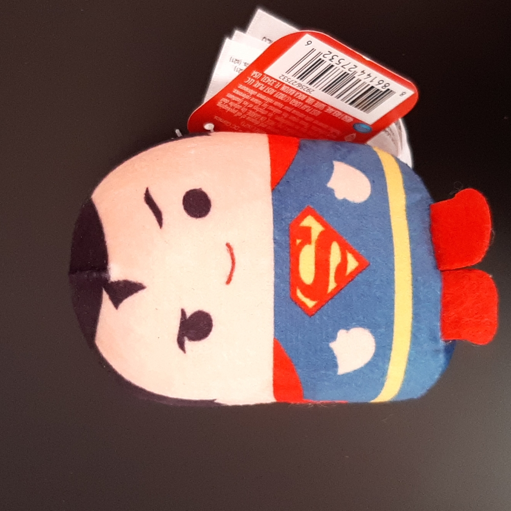 Superman DC Comics Justice League WB Mini Plush Stuffed Toy Figure New - Picture 2 of 8